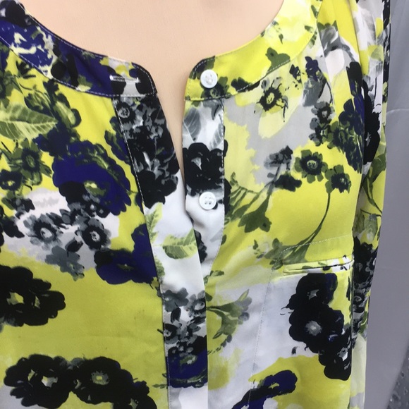 Printed georgette tunic - Picture 2 of 3